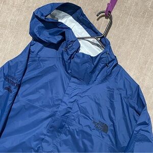 The North Face Jacket Men’s 2XL Blue Dryvent Lightweight Waterproof Hooded Rain